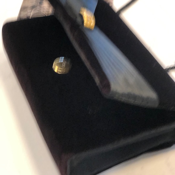 Handbag | Faux Velvet | NWOT - Picture 3 of 8